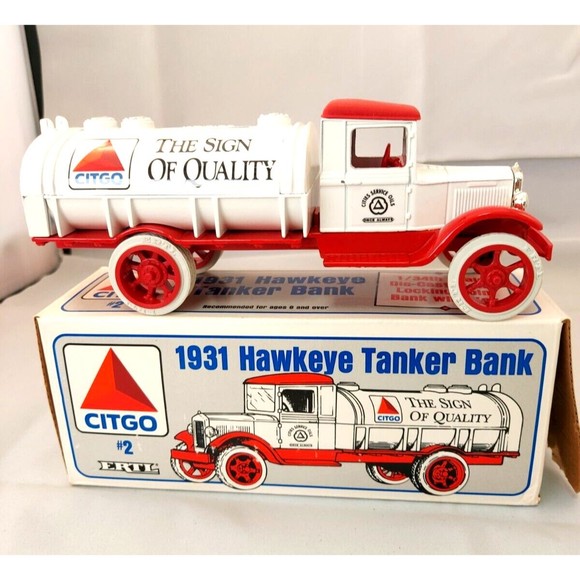 ERTL CITGO 1931 HAWKEYE TANKER BANK 1991 - 1/34 2nd IN SERIES NEW IN BOX #3441 - Picture 1 of 13